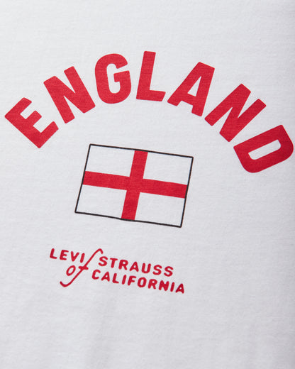 Levi's X Wc Ringer Tee X England Retr Whites T-Shirts Shortsleeve 006GW 0003