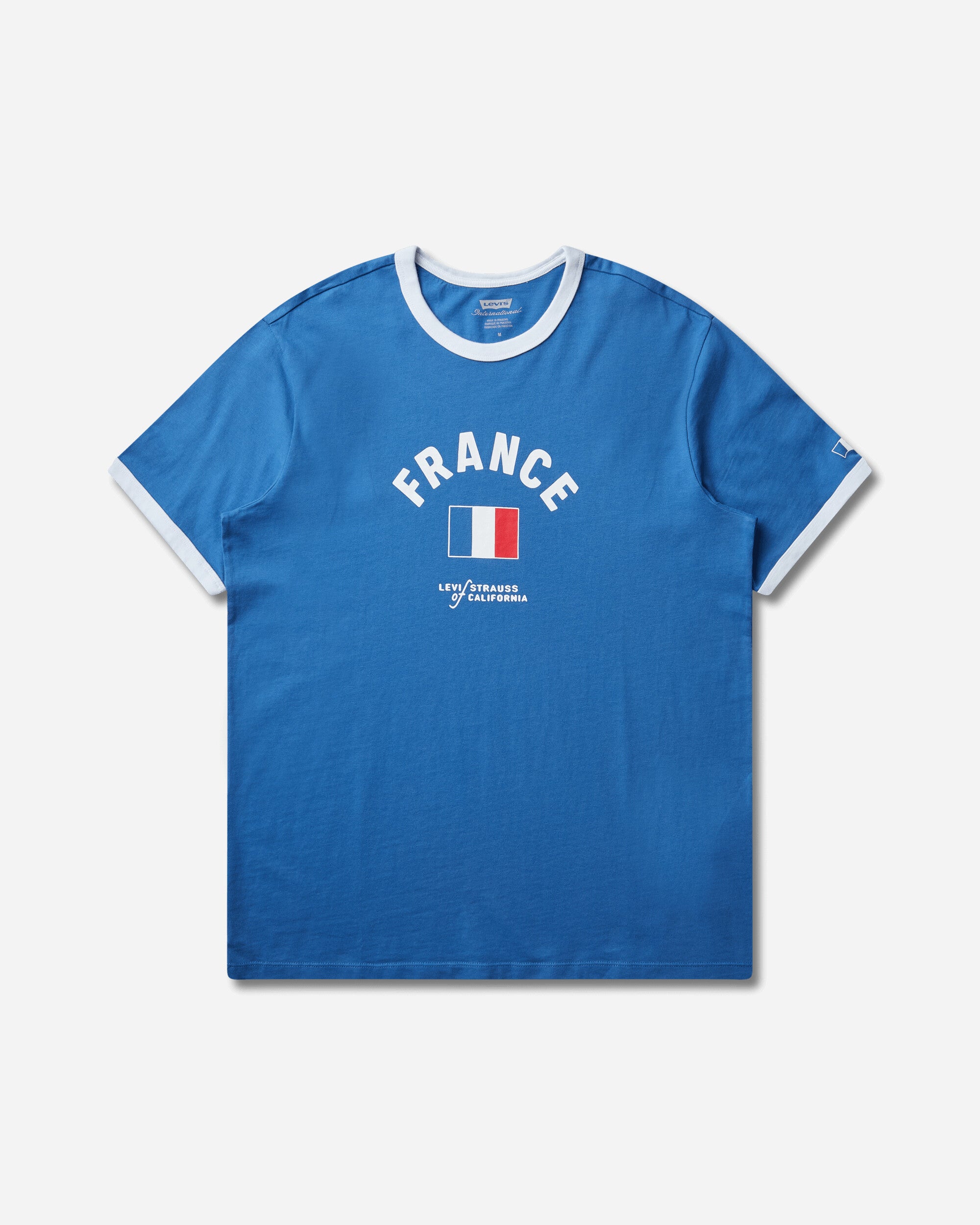 Levi's X Wc Ringer Tee X France Retro Whites T-Shirts Shortsleeve 006GW 0002