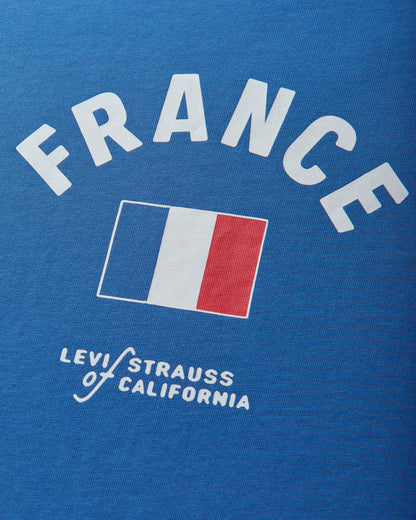 Levi's X Wc Ringer Tee X France Retro Whites T-Shirts Shortsleeve 006GW 0002