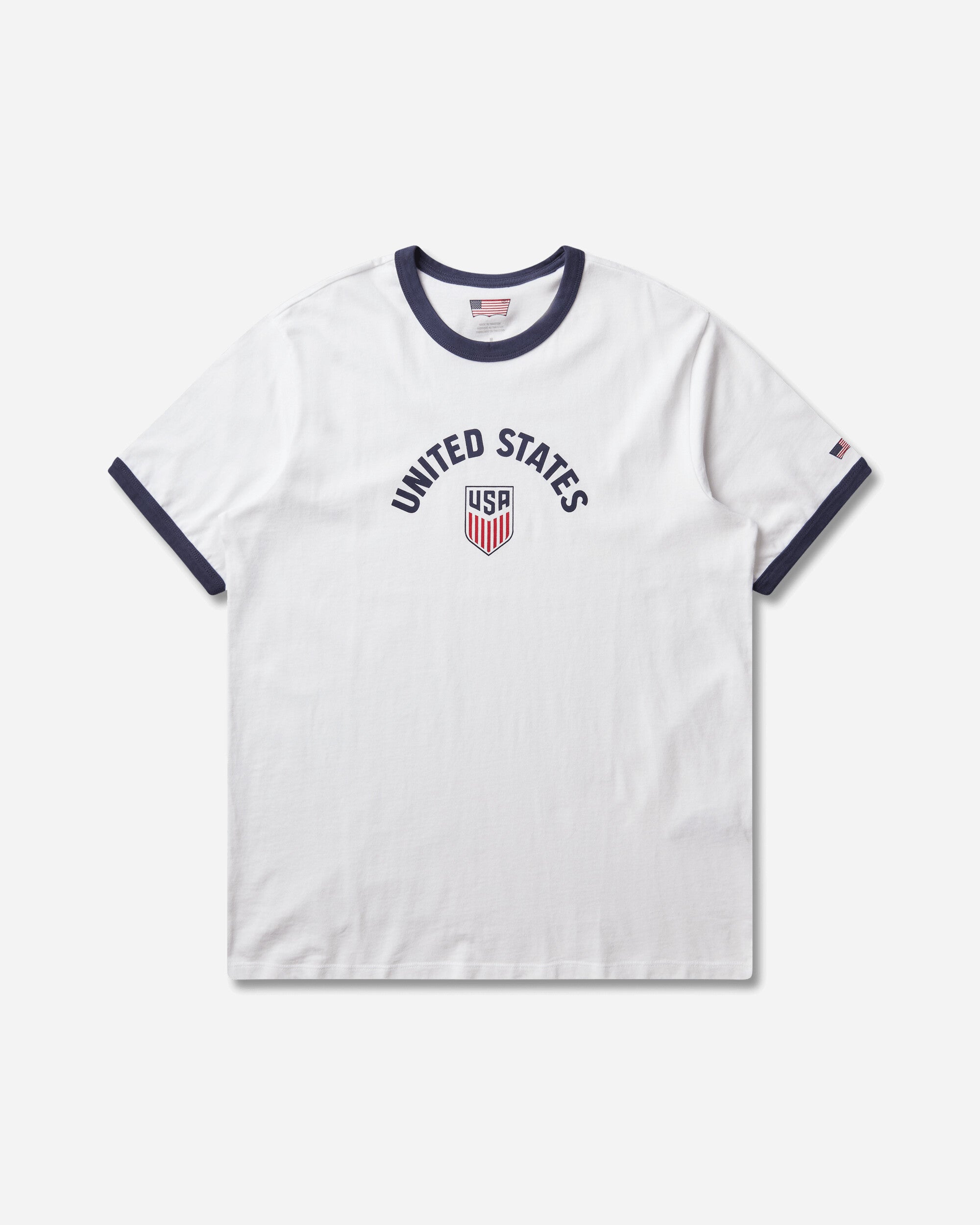 Levi's X Wc Ringer Tee X Usa Retro Ri Whites T-Shirts Shortsleeve 006GW 0000