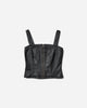 Levi's Wmns Sculpted Bustier Blacks Black T-Shirts Top 001W4 0004