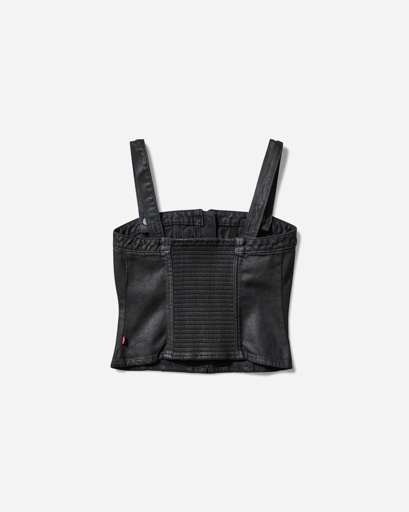 Levi's Wmns Sculpted Bustier Blacks Black T-Shirts Top 001W4 0004