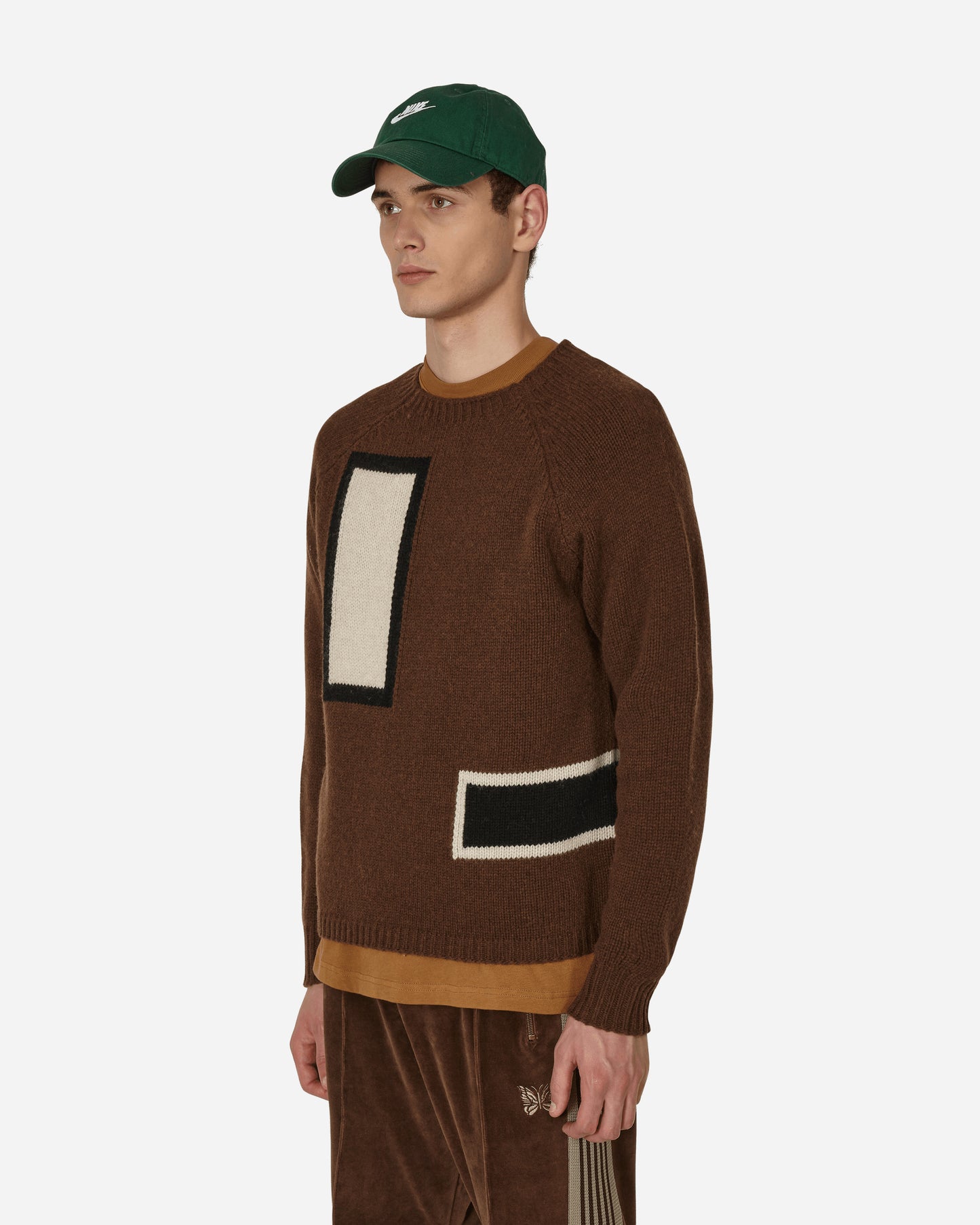 Levi's® Made & Crafted Raglan Sweater Multi Shape Sweatshirts Crewneck A2981 0000