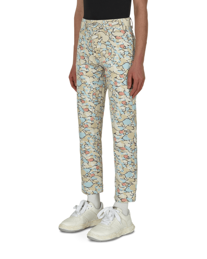 Levi's® Vintage Clothing 518 Brown Blue Grey Tan Pants Denim A0366 0003