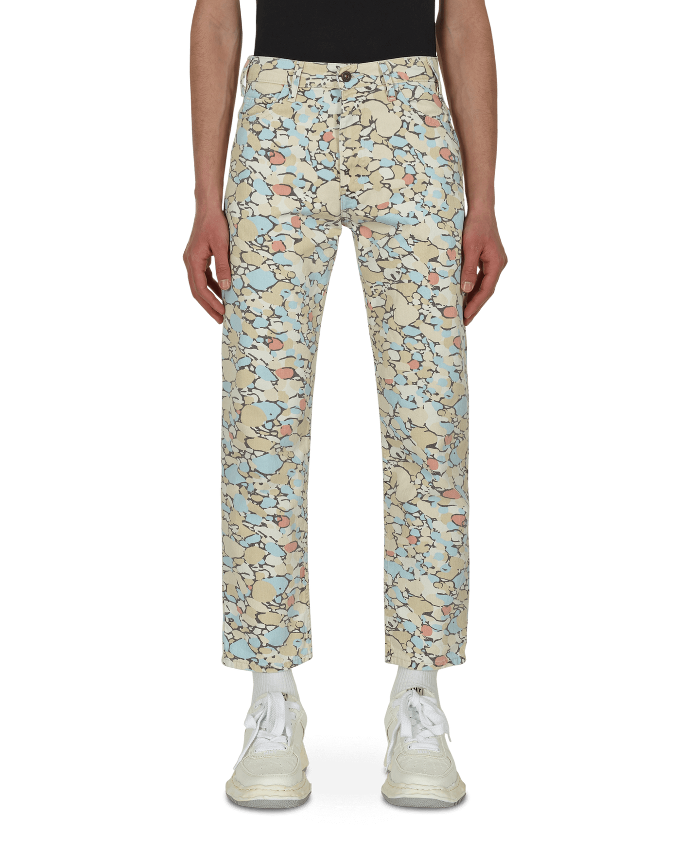 Levi's® Vintage Clothing 518 Brown Blue Grey Tan Pants Denim A0366 0003