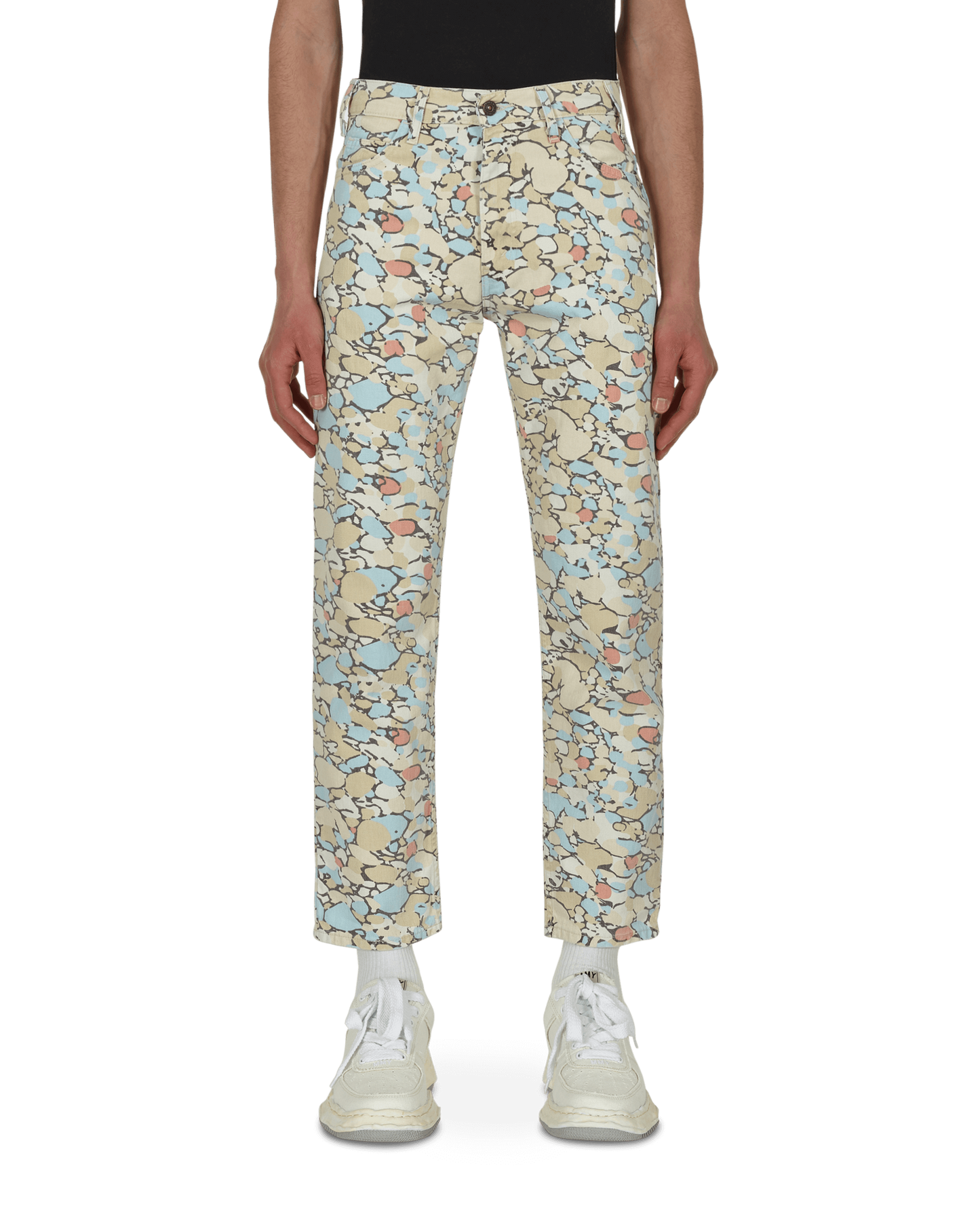 Levi's® Vintage Clothing 518 Brown Blue Grey Tan Pants Denim A0366 0003