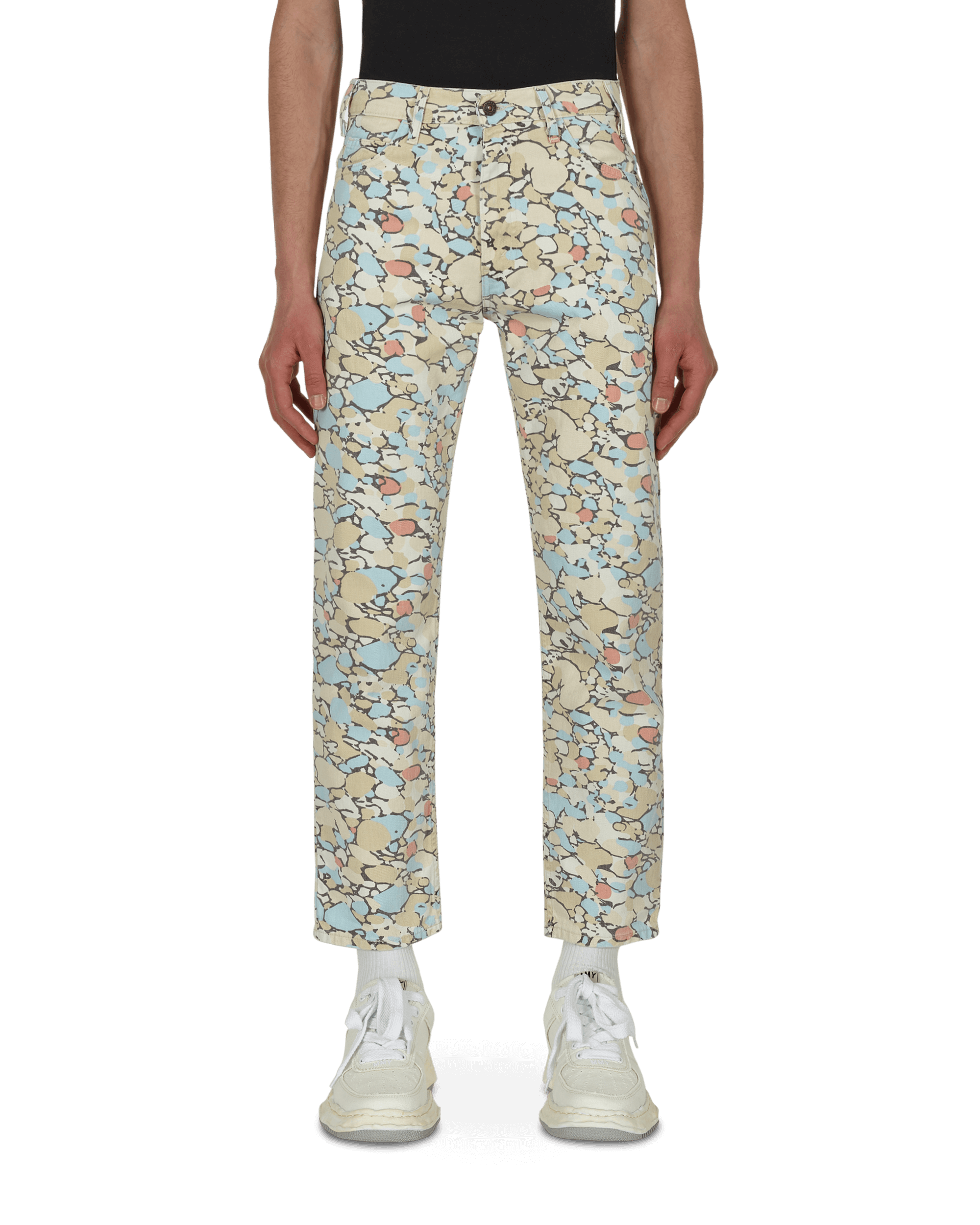 Levi's® Vintage Clothing 518 Brown Blue Grey Tan Pants Denim A0366 0003