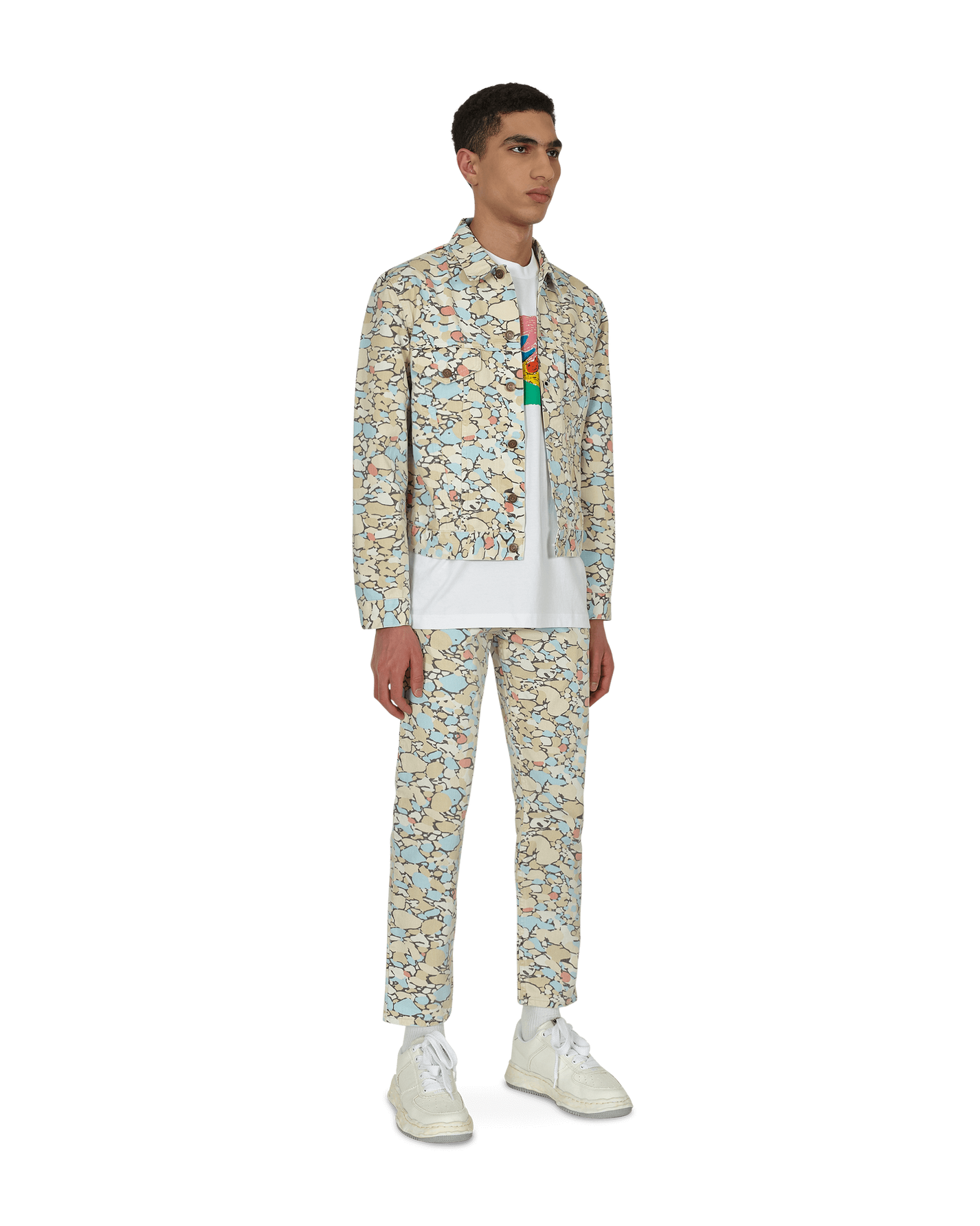 Levi's® Vintage Clothing 518 Brown Blue Grey Tan Pants Denim A0366 0003