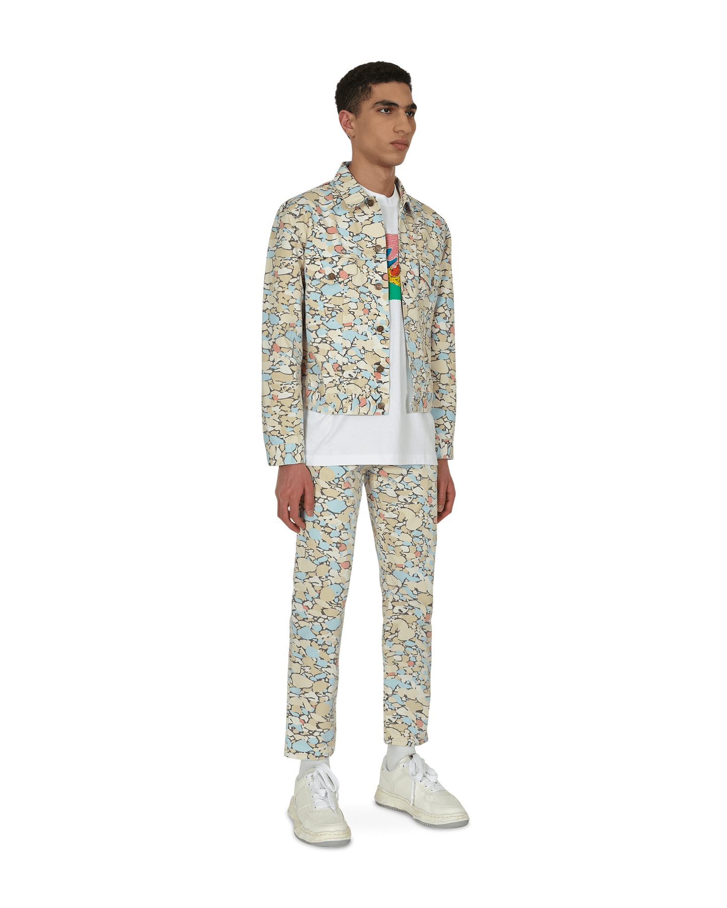 Levi's® Vintage Clothing 518 Brown Blue Grey Tan Pants Denim A0366 0003