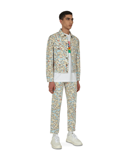 Levi's® Vintage Clothing 518 Brown Blue Grey Tan Pants Denim A0366 0003