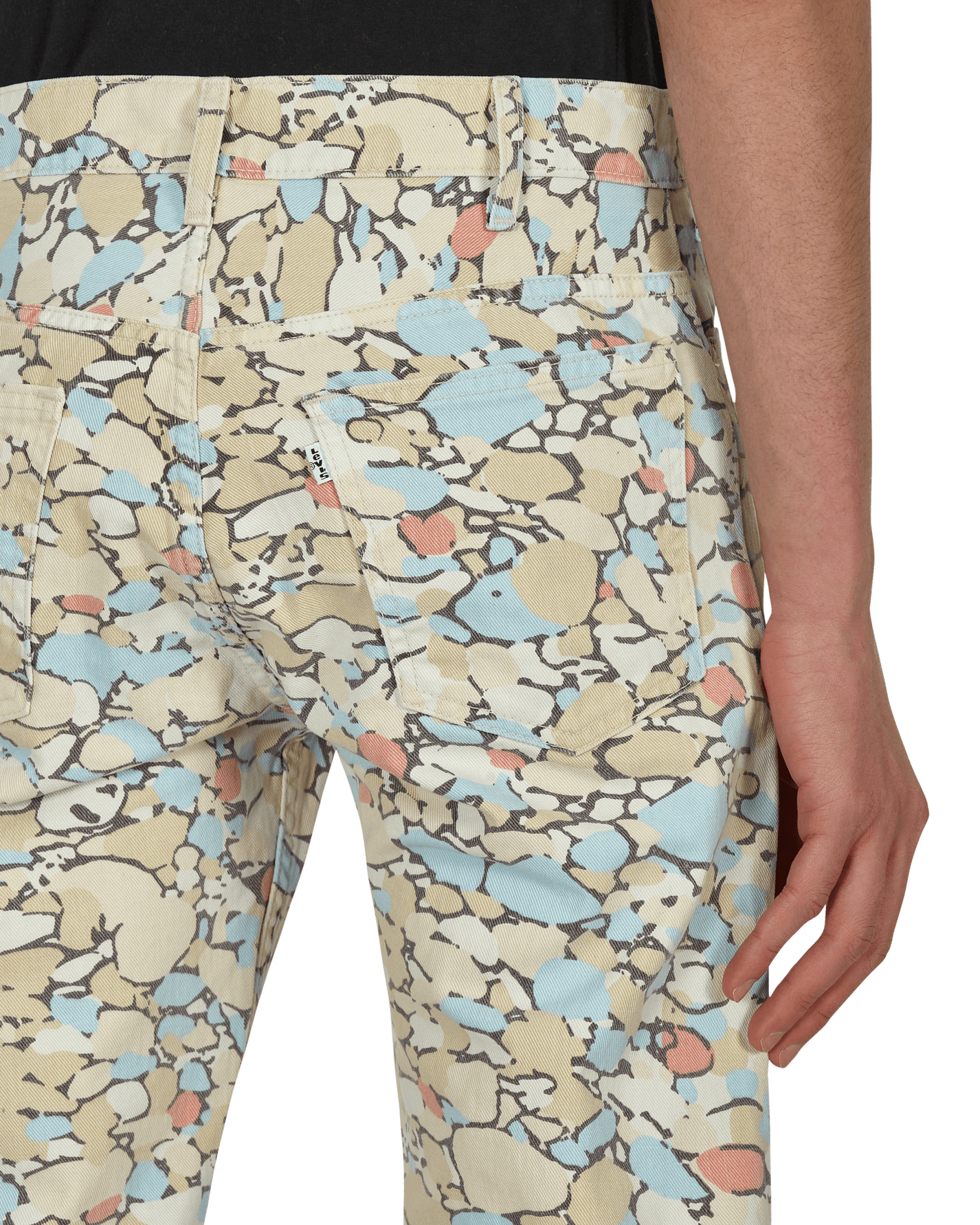 Levi's® Vintage Clothing 518 Brown Blue Grey Tan Pants Denim A0366 0003