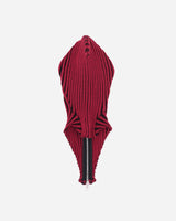 Lueder Knitted Zip Balaclava Groppo Red Hats Balaclavas LUKNITTEDZBG RED