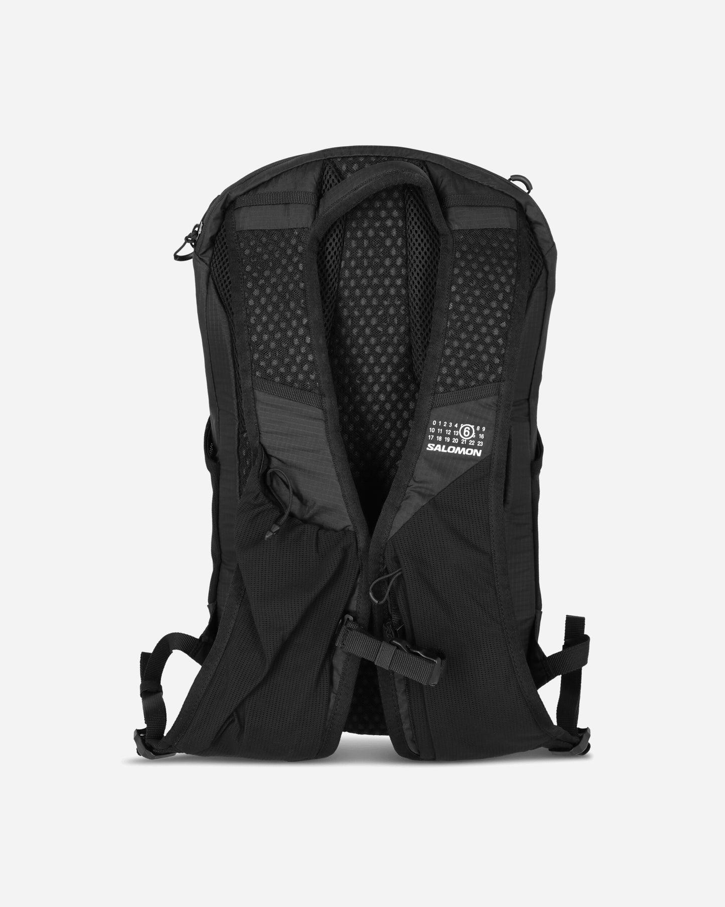 MM6 Maison Margiela Xt-15 Mm6 + Rain Cover Black/White Bags and Backpacks Backpacks SB5WA0013 HB342