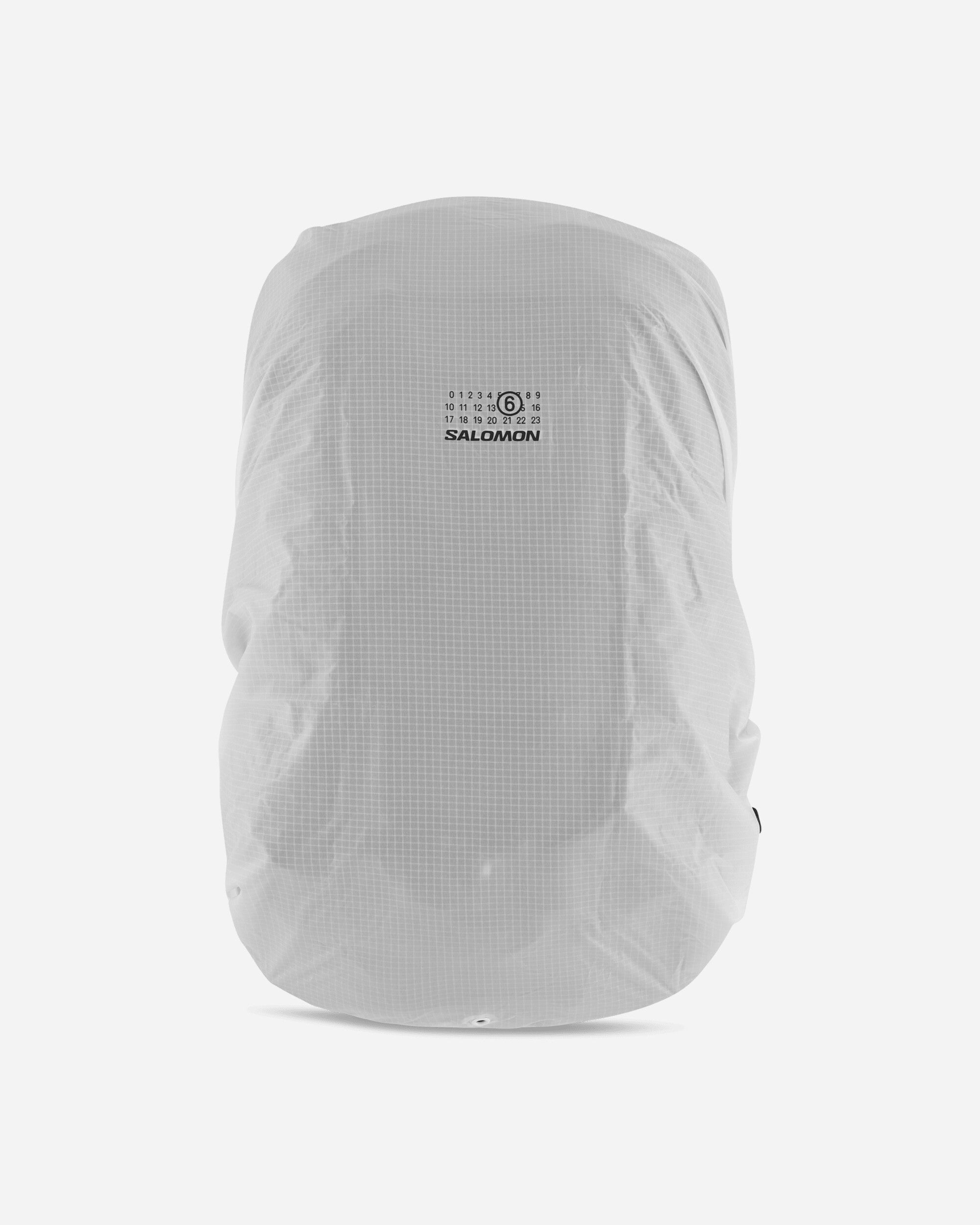 MM6 Maison Margiela Xt-15 Mm6 + Rain Cover Black/White Bags and Backpacks Backpacks SB5WA0013 HB342