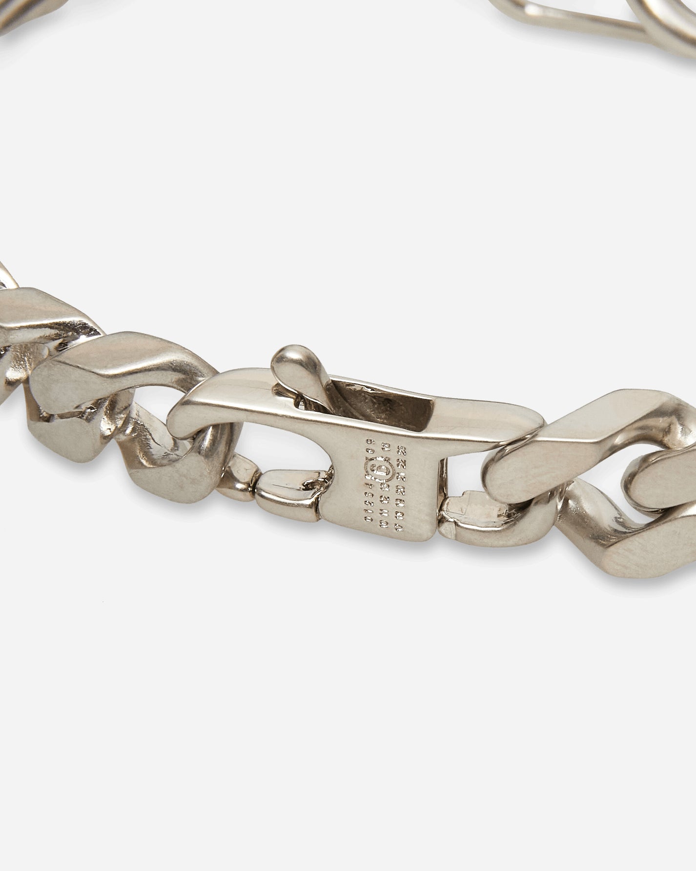 MM6 Maison Margiela Key Male Bracelet Glazed Palladium Jewellery Bracelets SM7UY0119 124