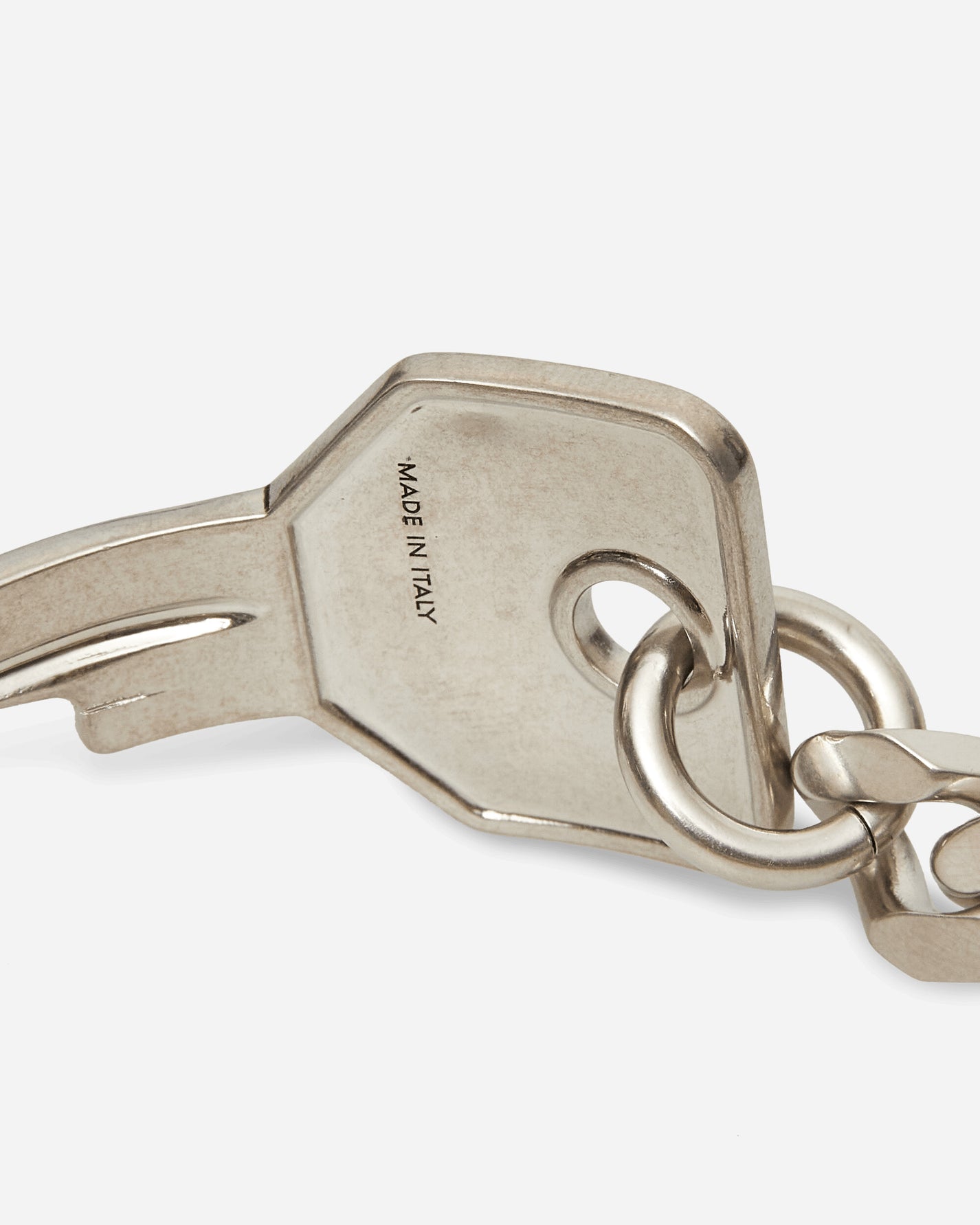 MM6 Maison Margiela Key Male Bracelet Glazed Palladium Jewellery Bracelets SM7UY0119 124