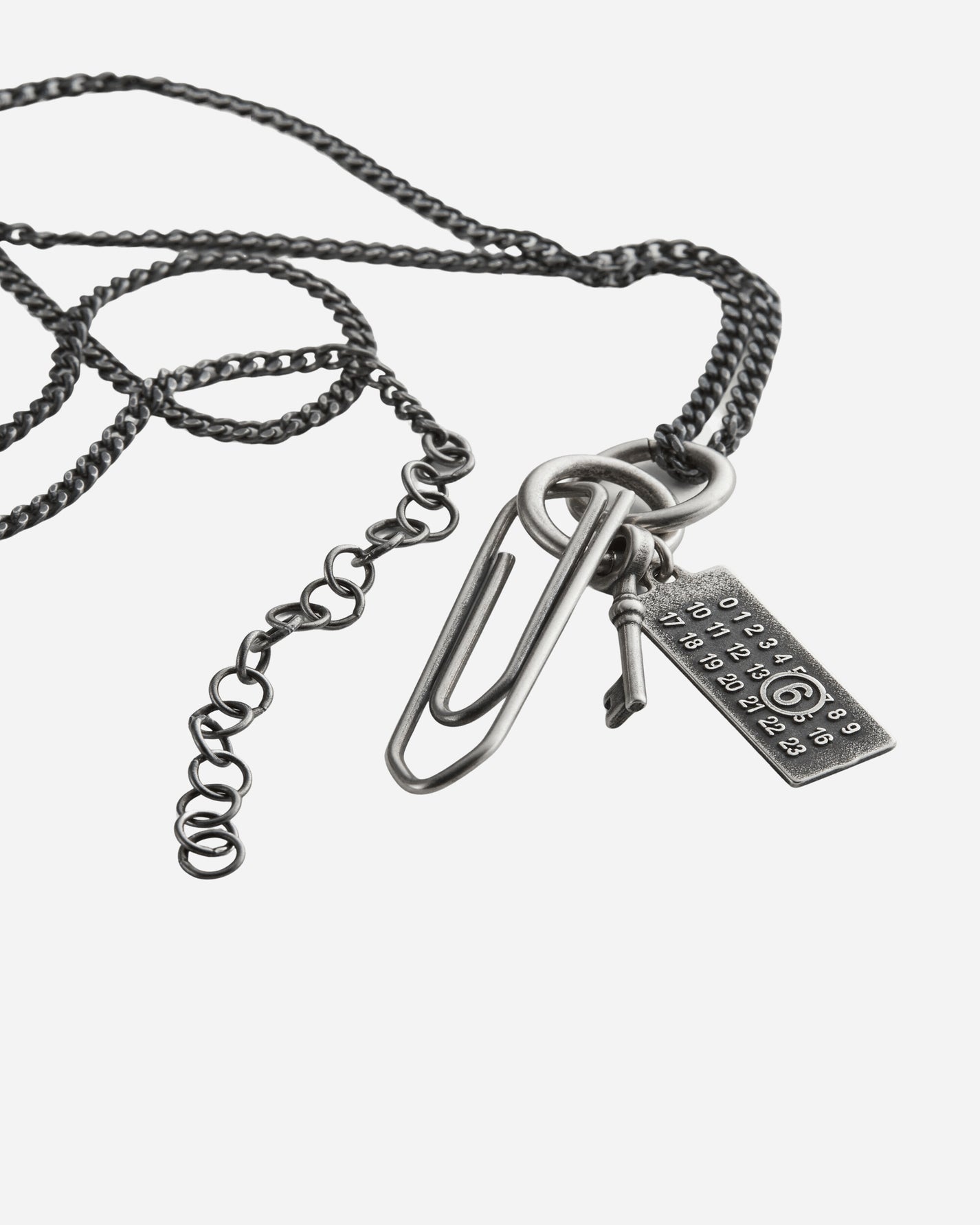 MM6 Maison Margiela Collana - Graffetta Brunito Jewellery Necklaces SM6UU0093 954