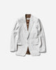 MM6 Maison Margiela Wmns Bianchetto Blazer White Coats and Jackets Blazers S62BN0110 002F
