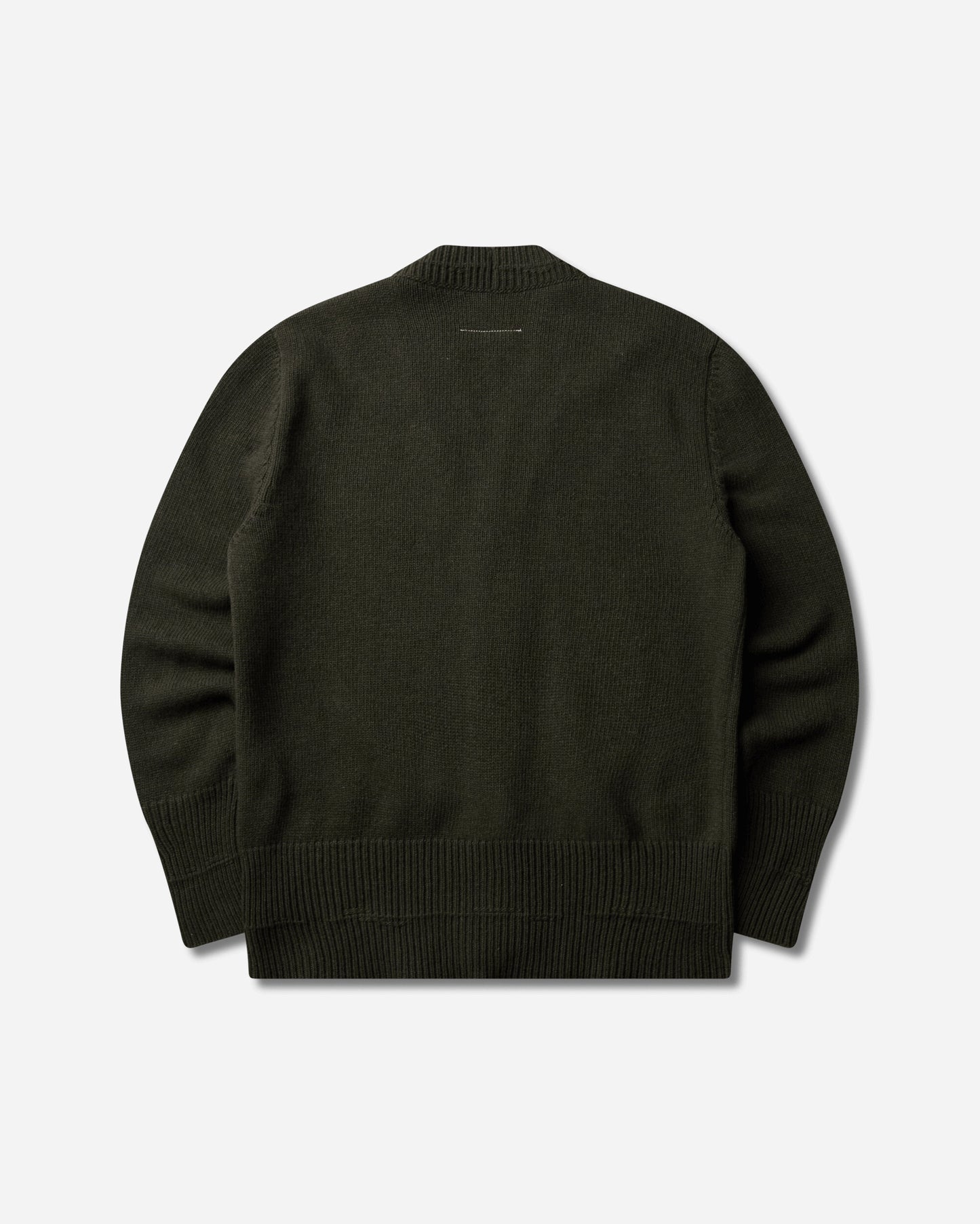 MM6 Maison Margiela Cardigan Khaki Knitwears Cardigans SH0HP0014 697