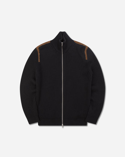 MM6 Maison Margiela Sportsjacket Black Knitwears Cardigans SH2AM0081 900