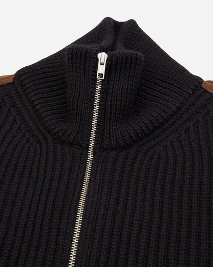 MM6 Maison Margiela Sportsjacket Black Knitwears Cardigans SH2AM0081 900