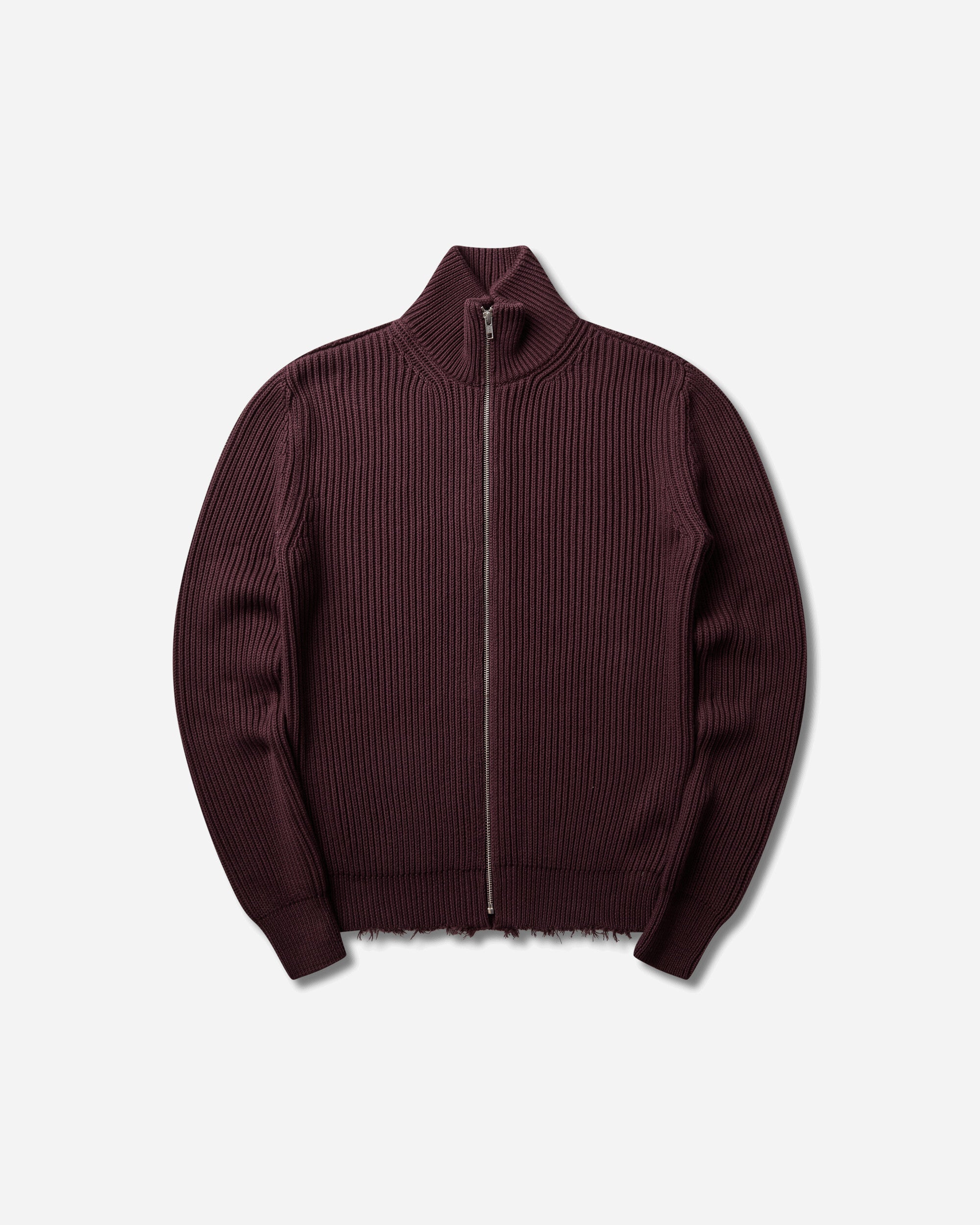 MM6 Maison Margiela Sportsjacket Ciocolat Knitwears Cardigans SH0AM0021 144