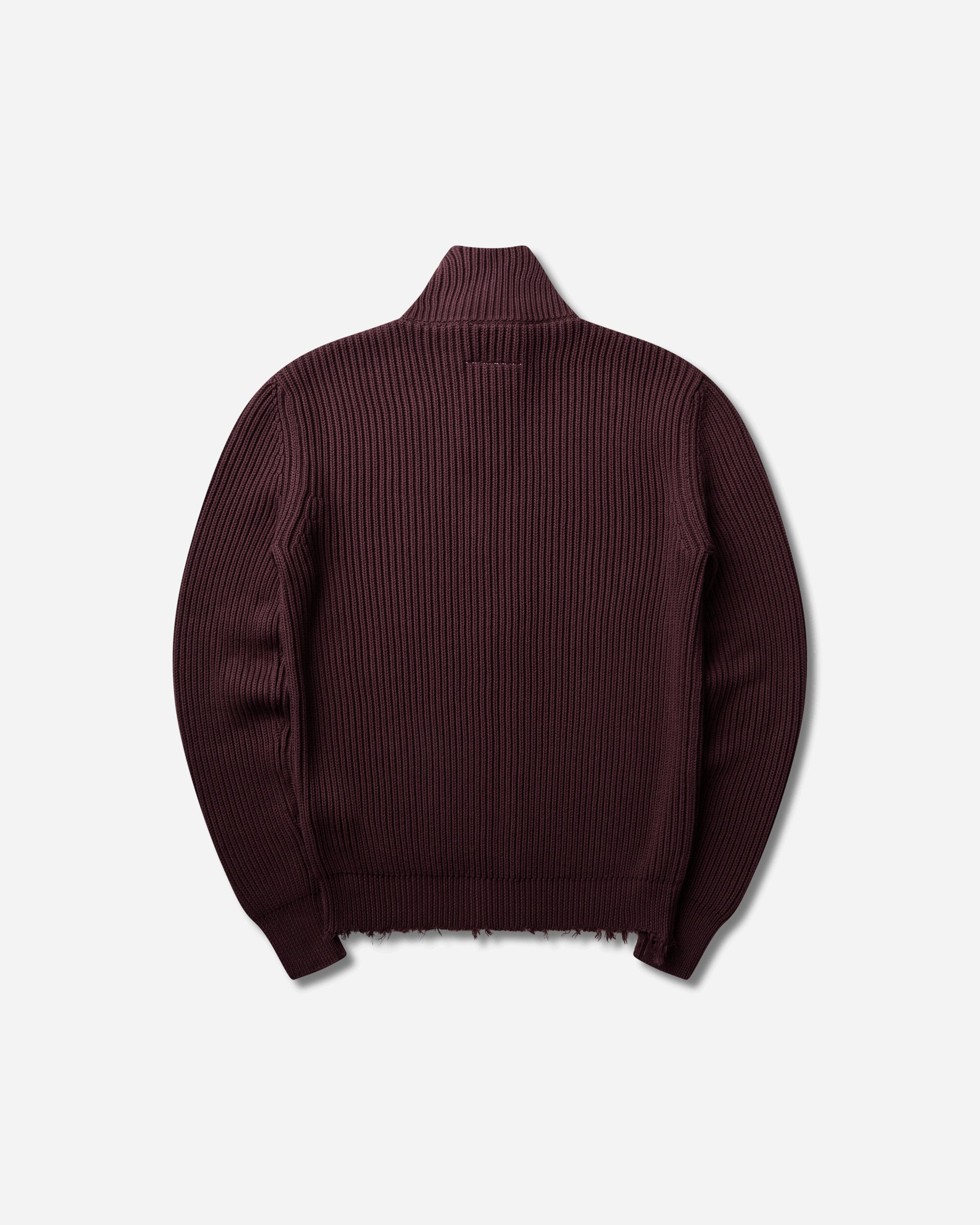 MM6 Maison Margiela Sportsjacket Ciocolat Knitwears Cardigans SH0AM0021 144