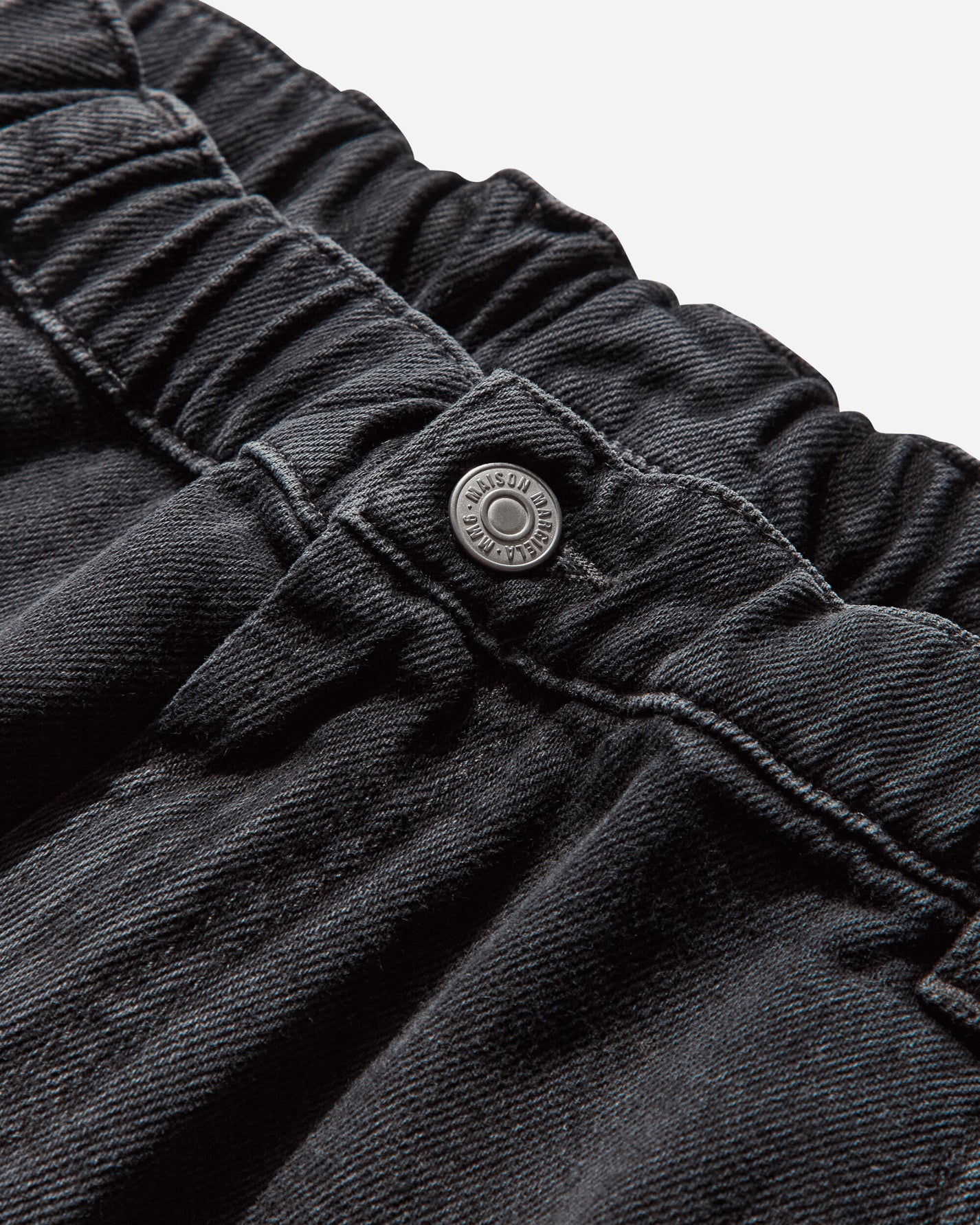 MM6 Maison Margiela Mm6 Pants 5 Pockets Black Pants Casual SH0LA0027 966