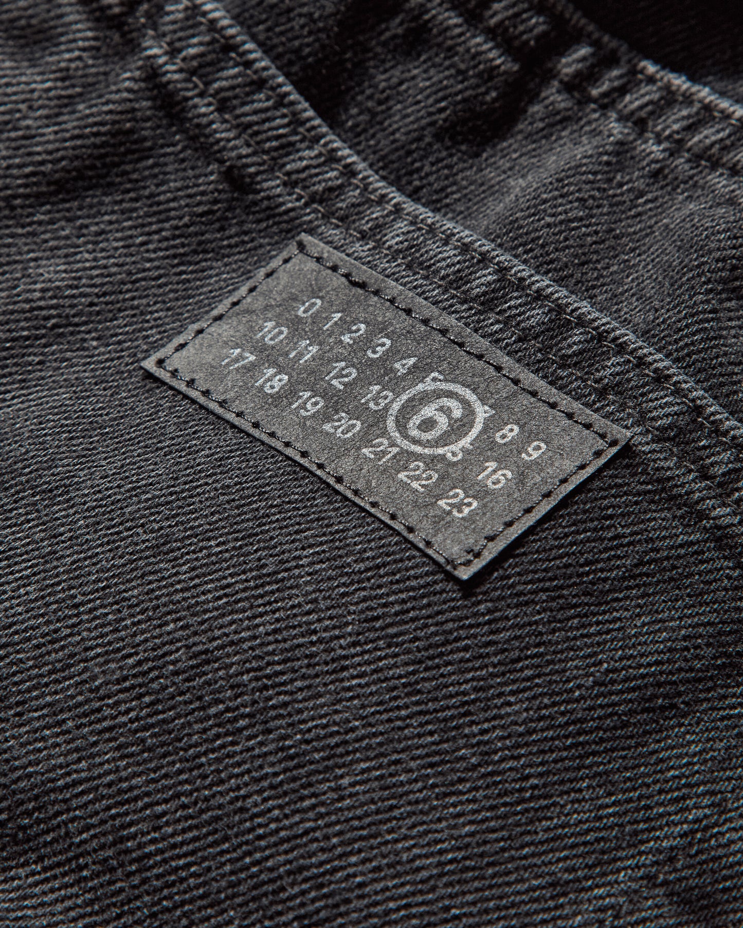 MM6 Maison Margiela Mm6 Pants 5 Pockets Black Pants Casual SH0LA0027 966