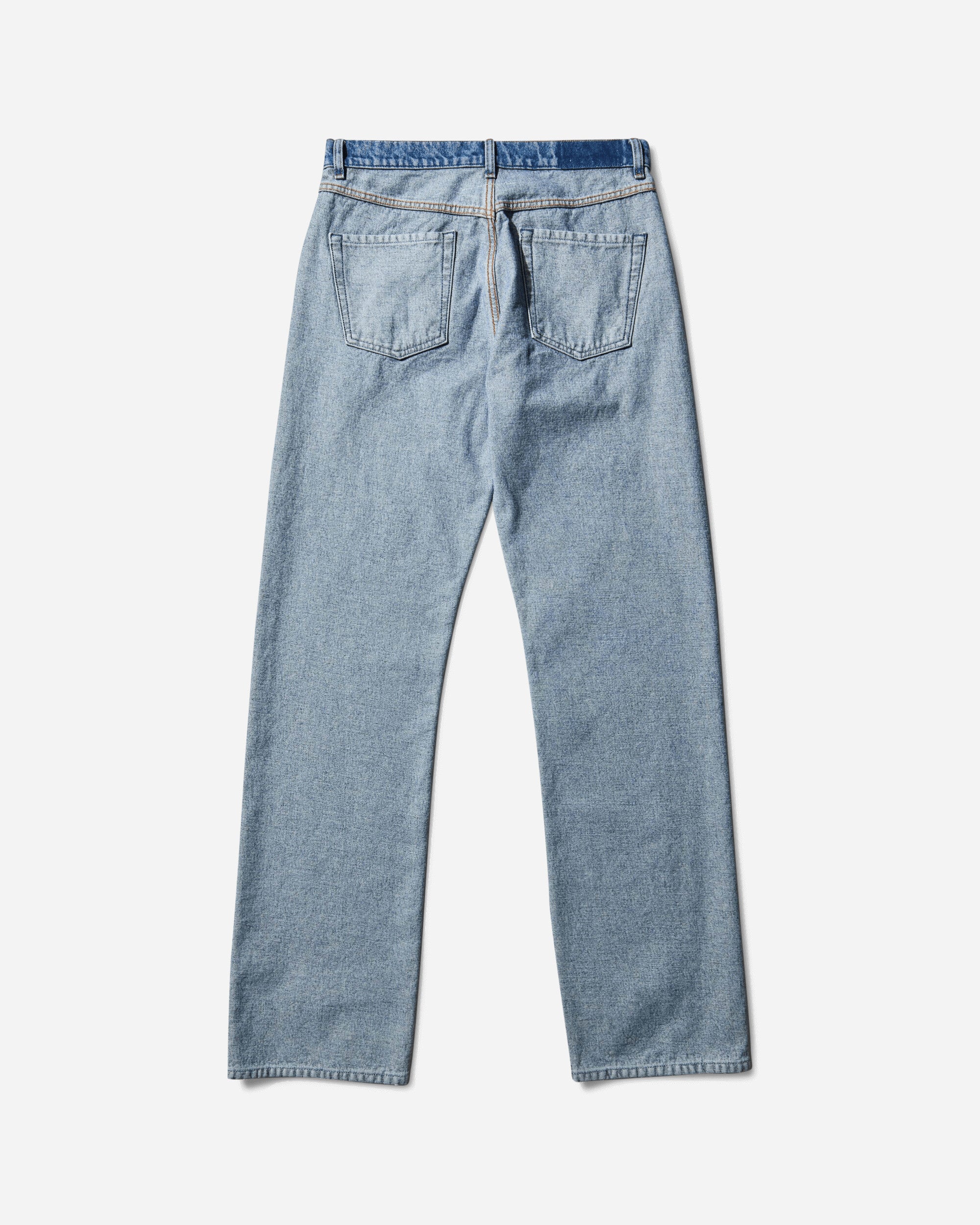 MM6 Maison Margiela Mm6 Pants 5 Pockets Medium Blue Pants Casual SH0LA0026 967