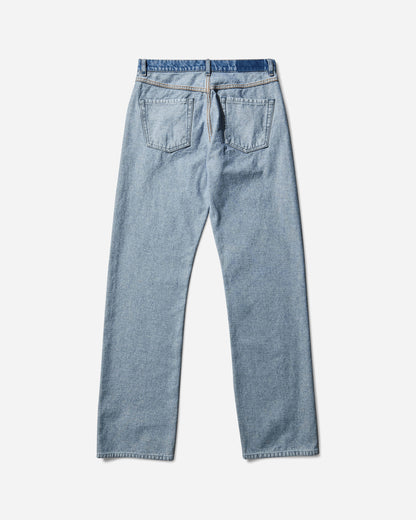 MM6 Maison Margiela Mm6 Pants 5 Pockets Medium Blue Pants Casual SH0LA0026 967