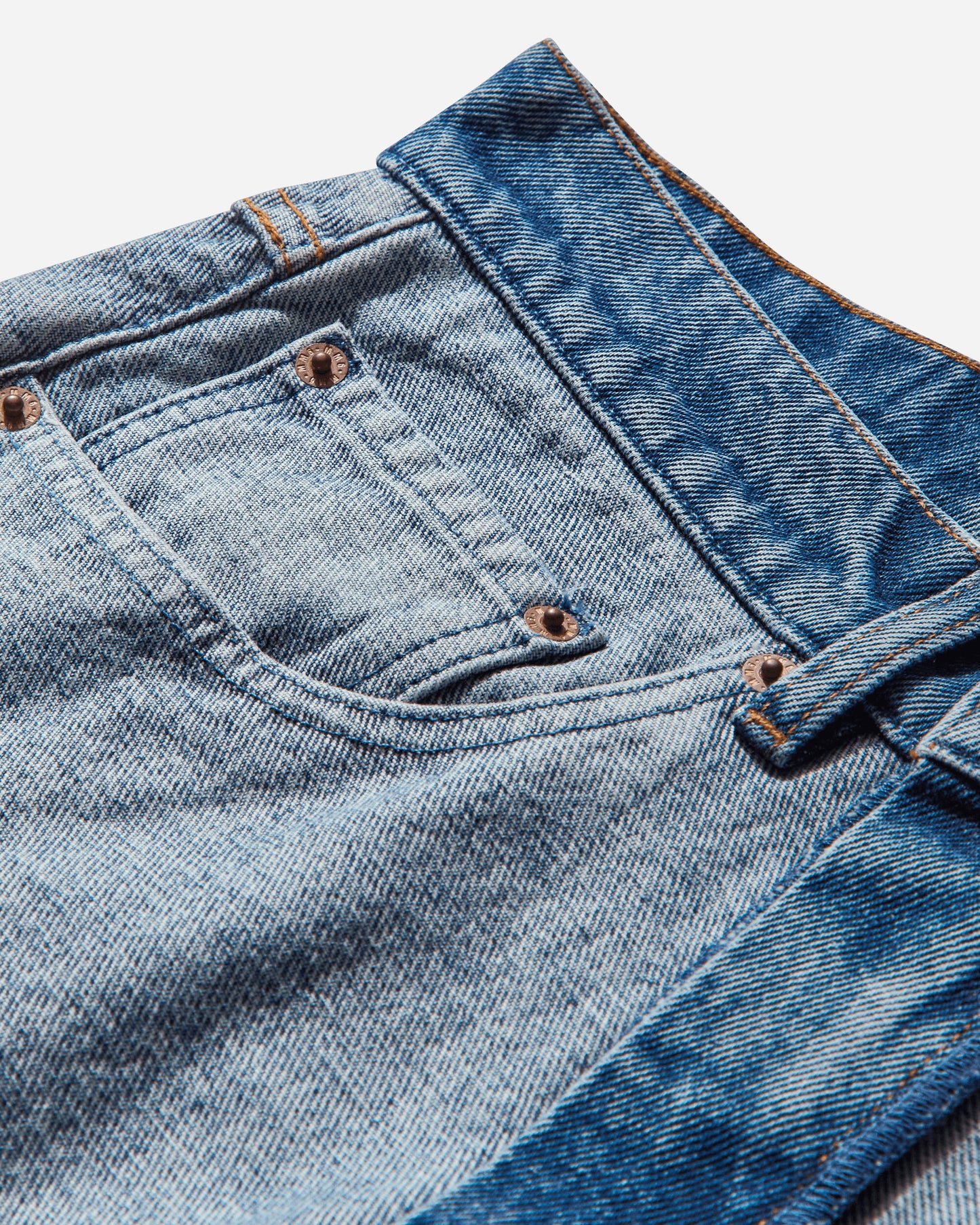 MM6 Maison Margiela Mm6 Pants 5 Pockets Medium Blue Pants Casual SH0LA0026 967