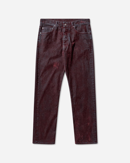 MM6 Maison Margiela Mm6 Pants 5 Pockets Burgundy Pants Casual SH2LA0037 227