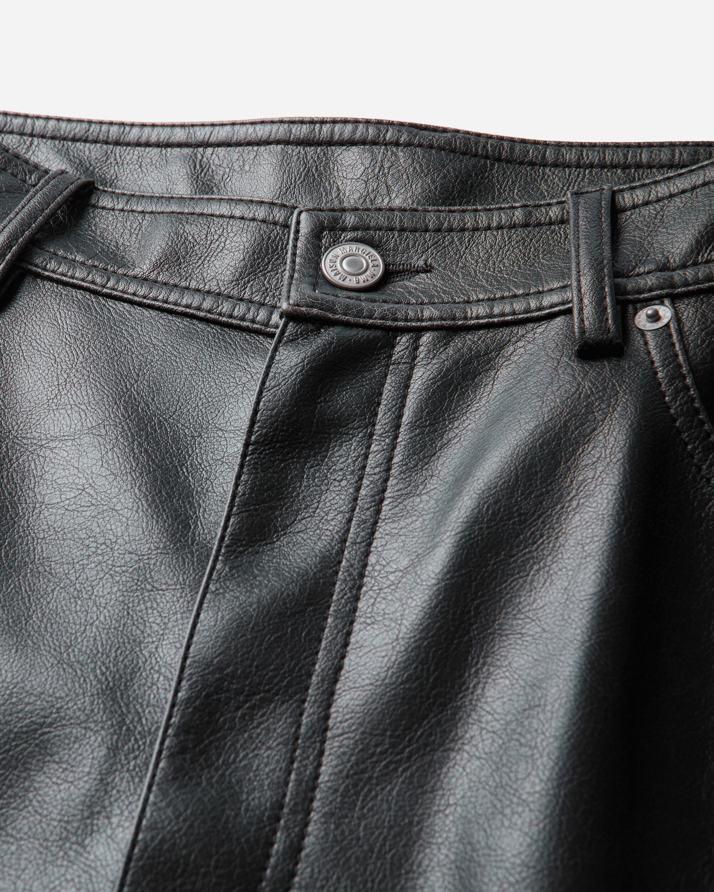 MM6 Maison Margiela Pants 5 Pockets Black Pants Casual SH0LA0046 900
