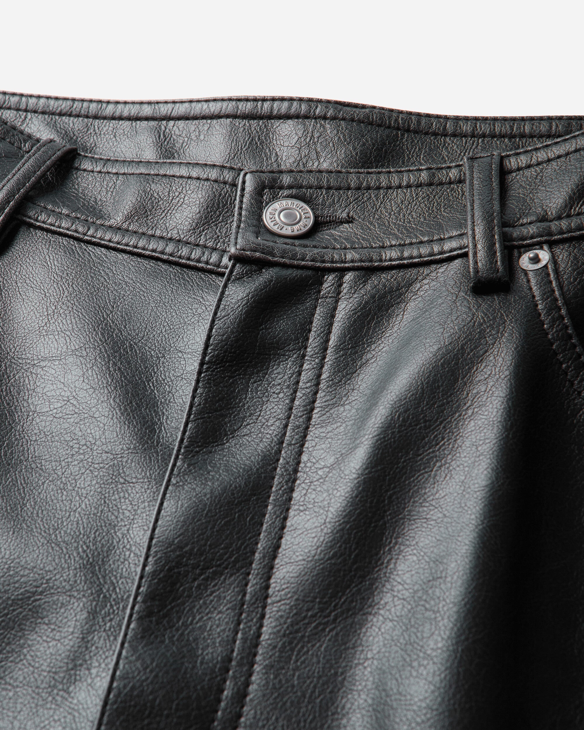 MM6 Maison Margiela Pants 5 Pockets Black Pants Casual SH0LA0046 900