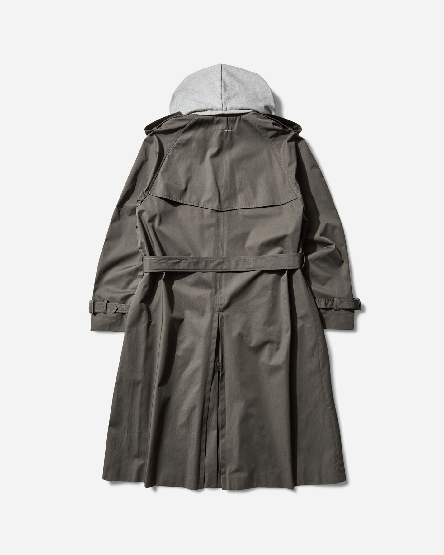 MM6 Maison Margiela Mm6 Trench Coat Grey Coats and Jackets Coats SH0AH0005 860