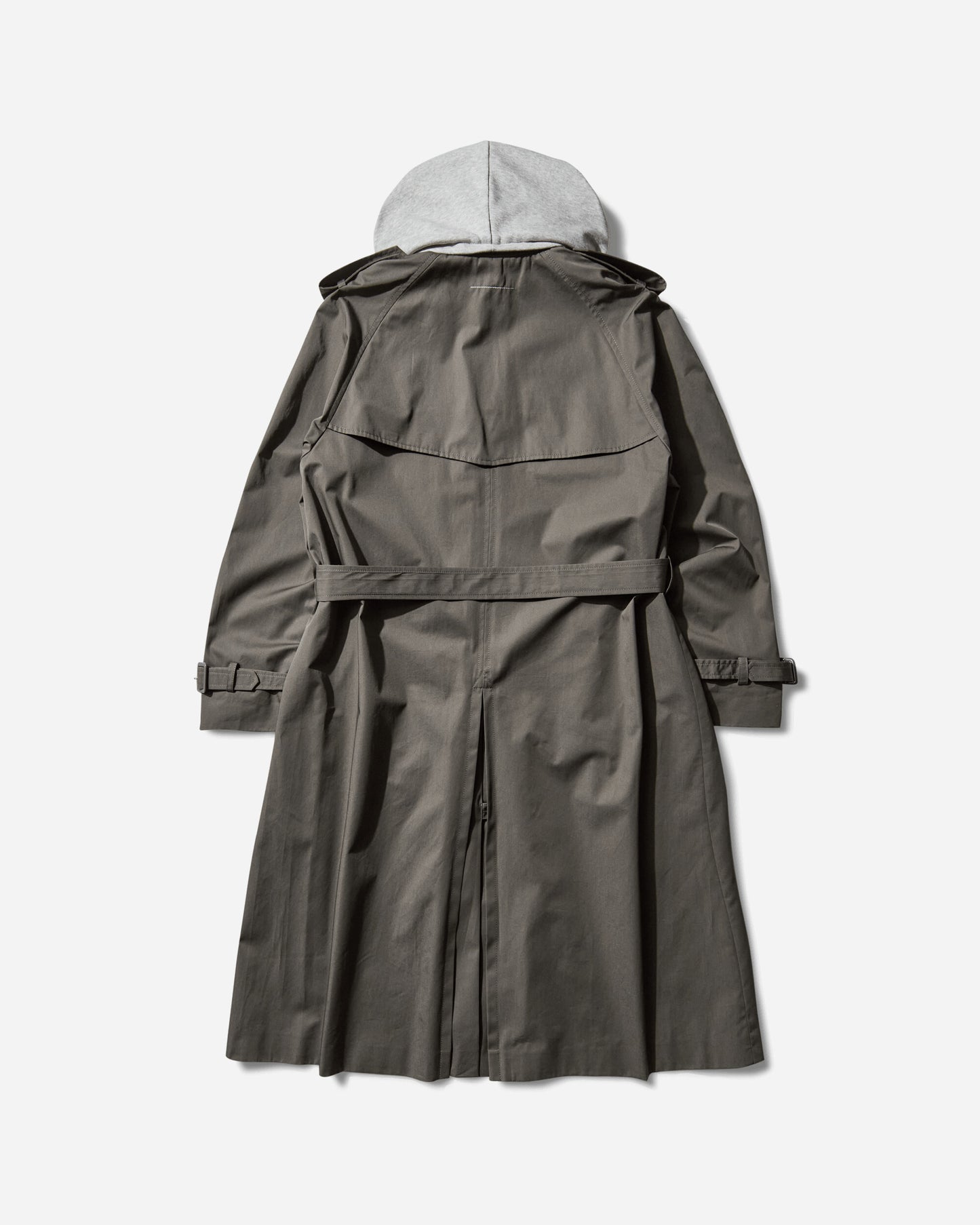 MM6 Maison Margiela Mm6 Trench Coat Grey Coats and Jackets Coats SH0AH0005 860