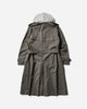 MM6 Maison Margiela Mm6 Trench Coat Grey Coats and Jackets Coats SH0AH0005 860