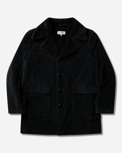 MM6 Maison Margiela Sportsjacket Black Coats and Jackets Coats SH0AM0088 900