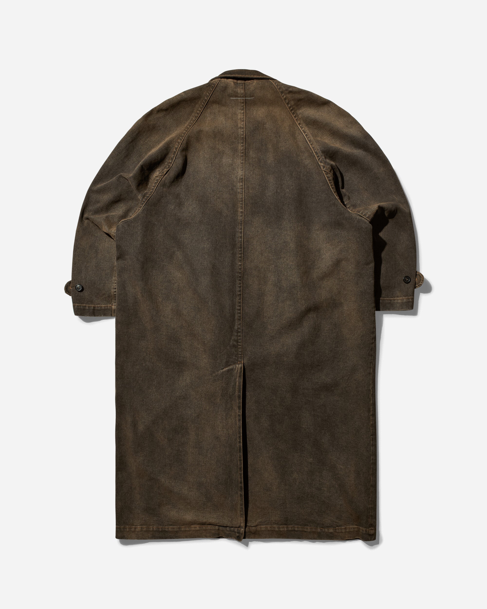 MM6 Maison Margiela Trench Coat Brown Coats and Jackets Coats SH2AH0004 961