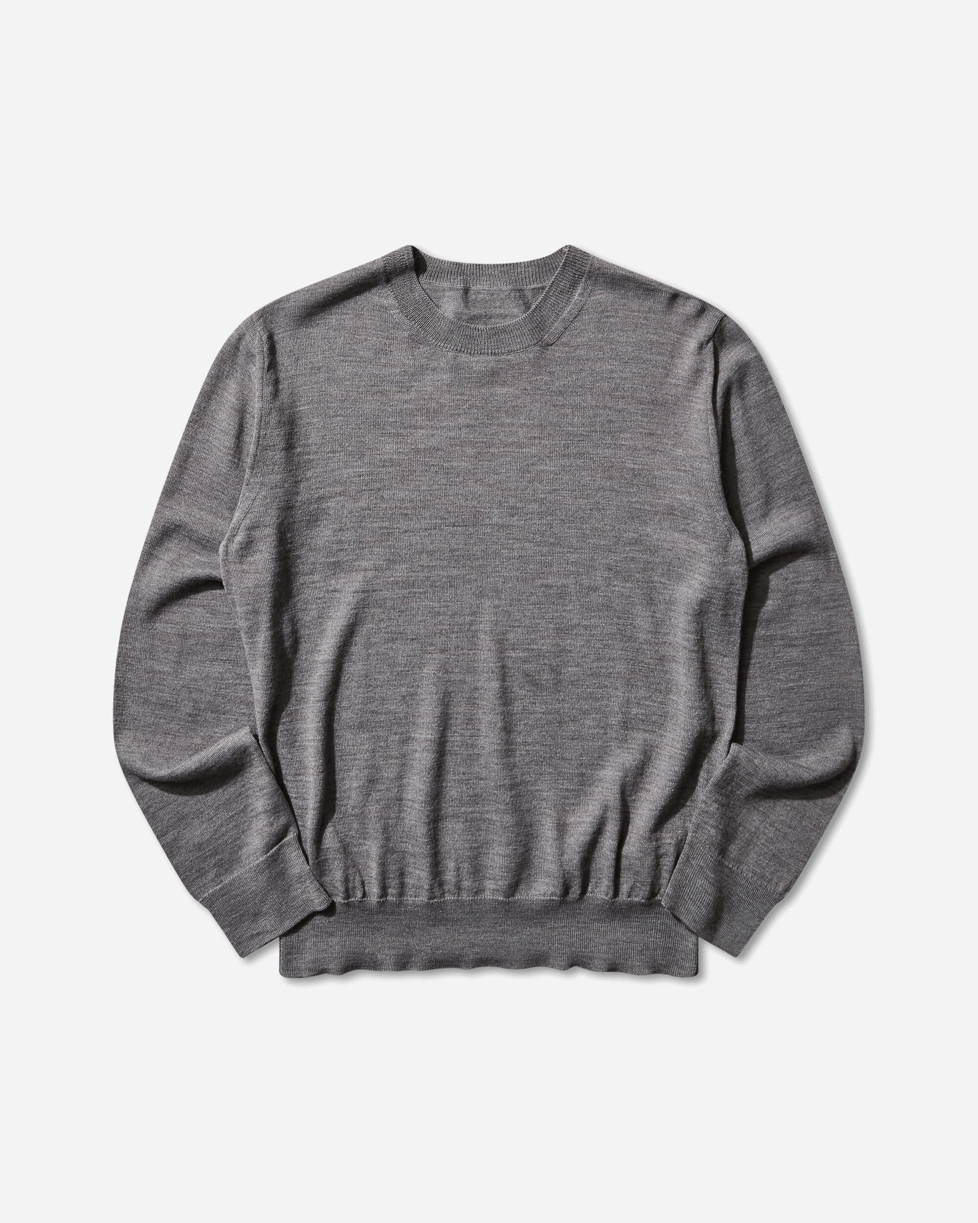 MM6 Maison Margiela Mm6 Crewneck Grey melange Sweatshirts Crewneck SH0HL0032 816M