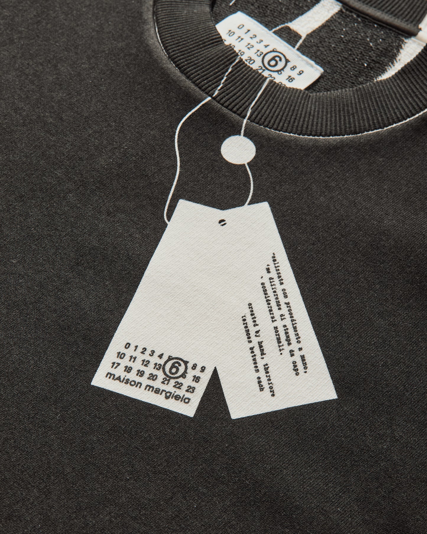 MM6 Maison Margiela Mm6 Sweatshirt Off White Sweatshirts Crewneck SH2GU0023 101