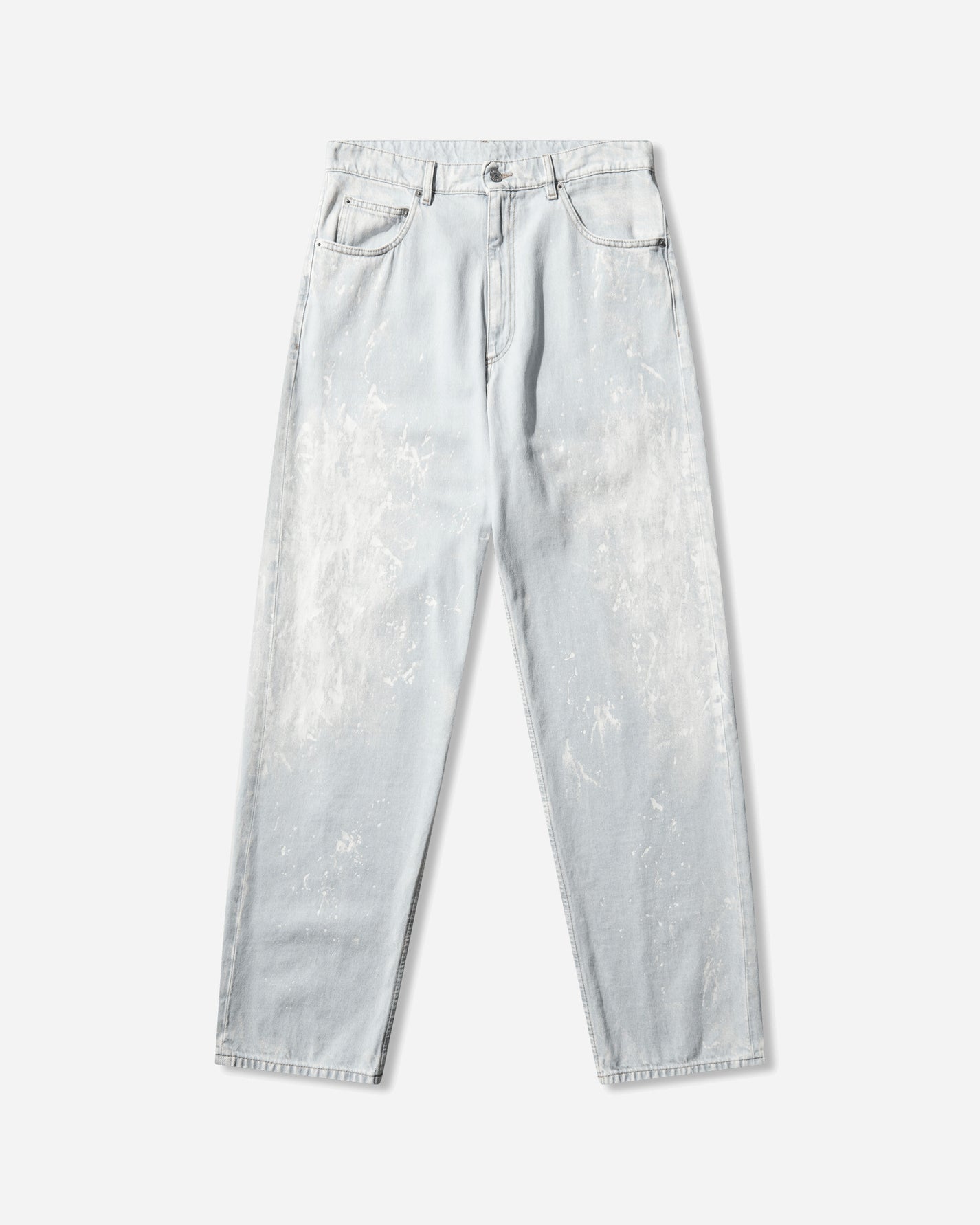 MM6 Maison Margiela Pants 5 Pockets Light Blue Pants Denim SH2LA0054 966