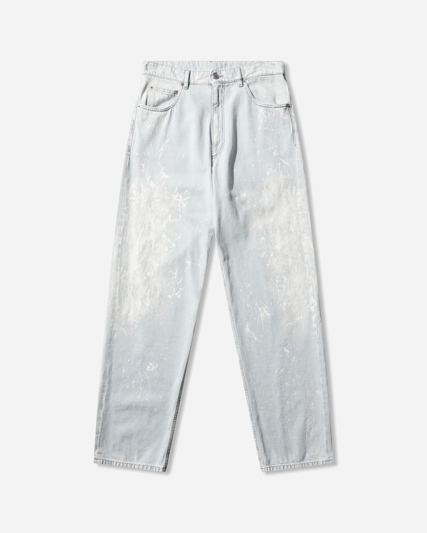 MM6 Maison Margiela Pants 5 Pockets Light Blue Pants Denim SH2LA0054 966