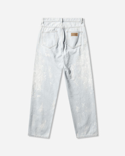 MM6 Maison Margiela Pants 5 Pockets Light Blue Pants Denim SH2LA0054 966