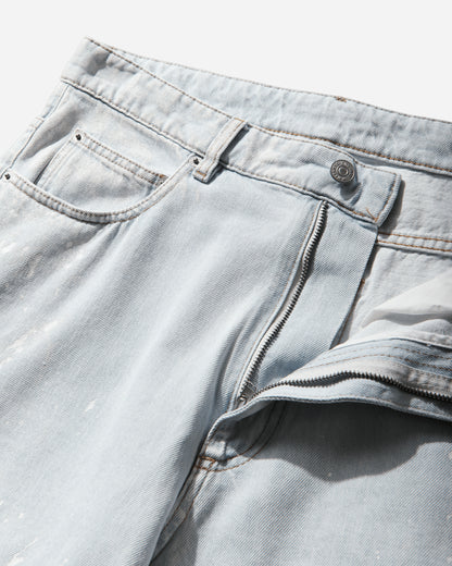 MM6 Maison Margiela Pants 5 Pockets Light Blue Pants Denim SH2LA0054 966