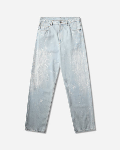 MM6 Maison Margiela Pants 5 Pockets Light Blue Pants Denim SH2LA0054 966