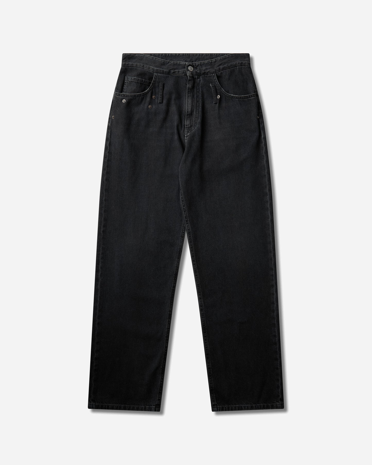 MM6 Maison Margiela Pants 5 Pockets Black Pants Denim SH0LA0040 963