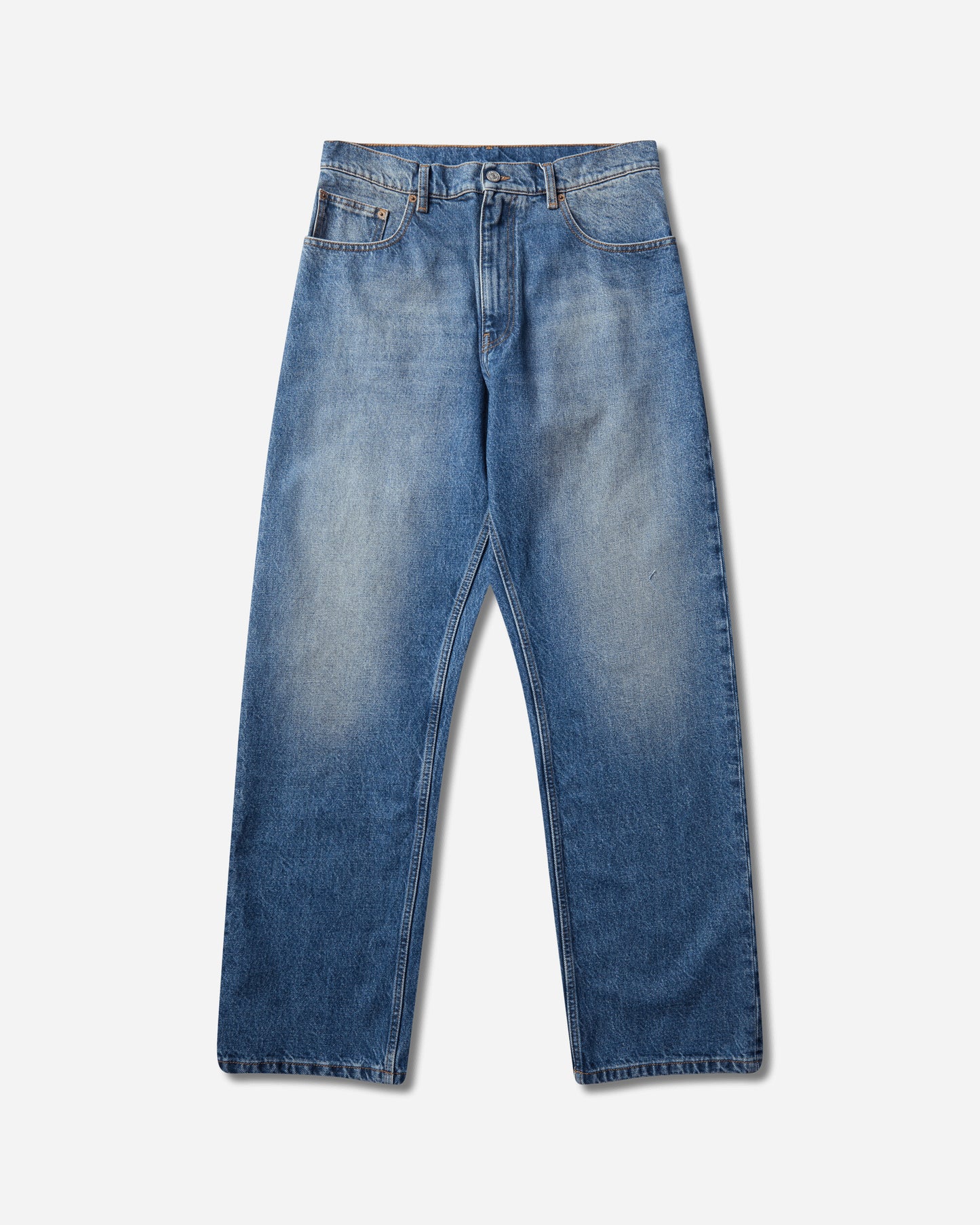 MM6 Maison Margiela Pants 5 Pockets Blue Pants Denim SH0LA0039 965