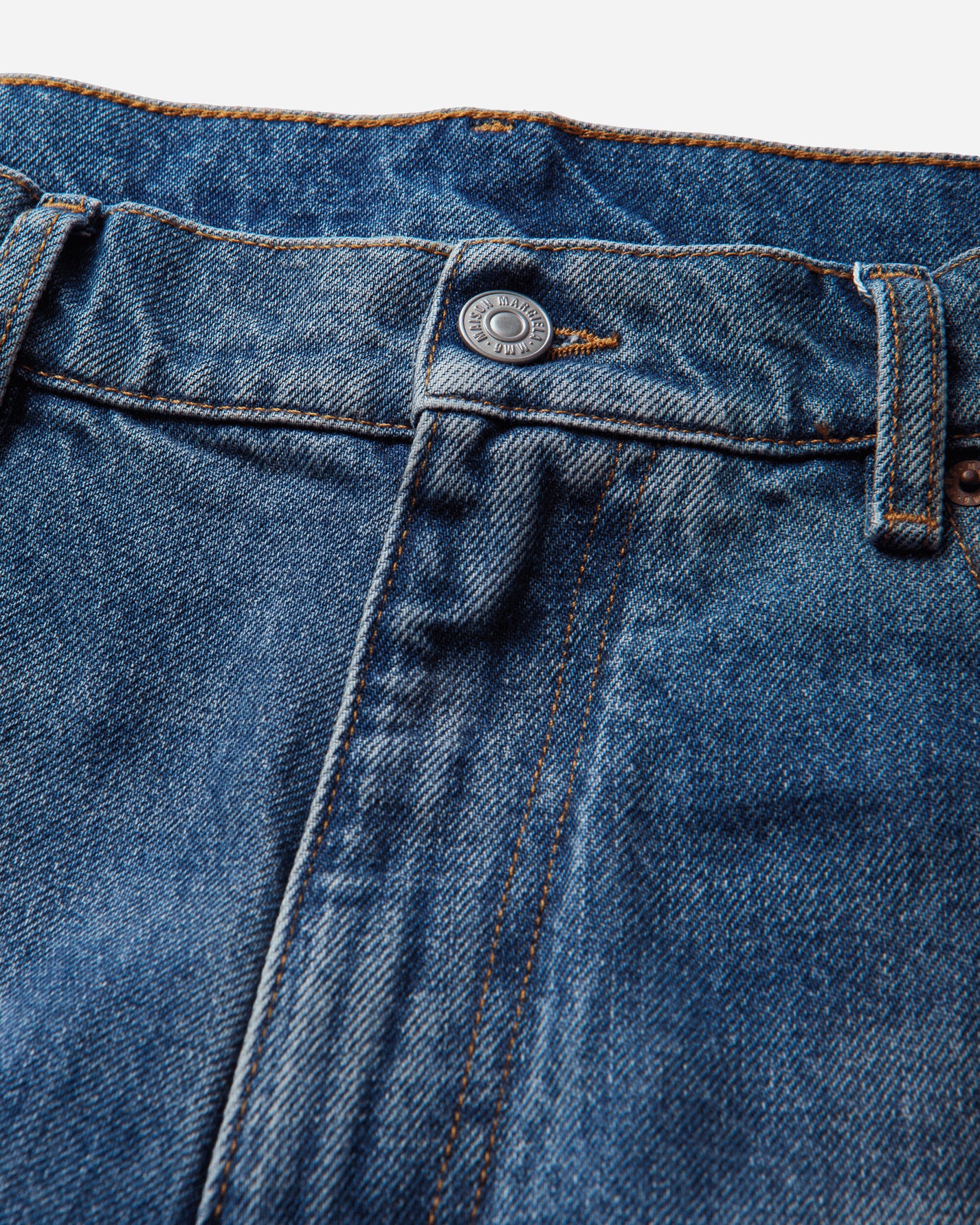MM6 Maison Margiela Pants 5 Pockets Blue Pants Denim SH0LA0039 965